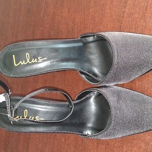 Lulu's Elegant Black Heels